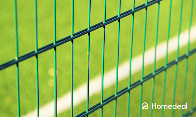 Dubbelstaafmat hekwerk