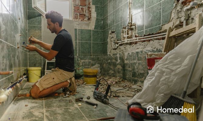 Badkamer renovatie