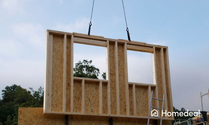 Prefab aanbouw